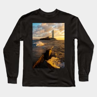 St Marys Lighthouse Long Sleeve T-Shirt